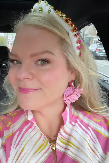 Trending: Flamingo Earrings!🦩 
#ltkover50 #earrings #ltkfindsunder25

#LTKover40