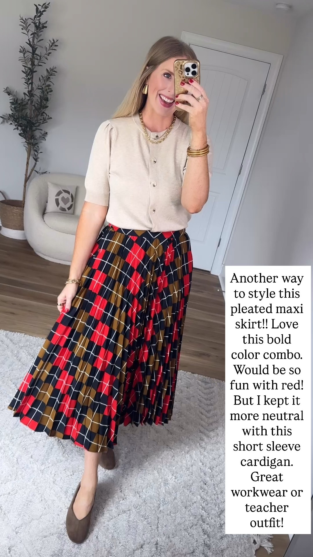 Walmart try on, pleated skirt

#LTKootd #LTKWorkwear