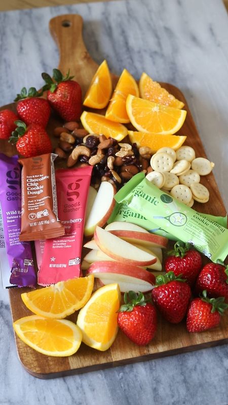 #AD Rainy days at home call for easy snack boards for the kids! Made this quick kids snack board with all of our favorites from the Good and Gather line at @Target! The entire line is affordable, great quality, and has a great taste! Tap to shop all of our kid friendly family of five grocery staples for our family of five!  They are all perfect packing kid school lunch boxes too! @TargetStyle #TargetPartner #Target #TargetStyle 

#LTKfamily #LTKkids #LTKBacktoSchool