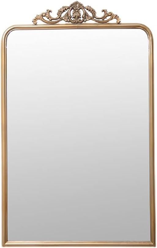 wgo Make-Up Mirror Large Mirror Decorative Mirror Wall Mirror Wall-Mounted Mirror Wall Decoration... | Amazon (US)