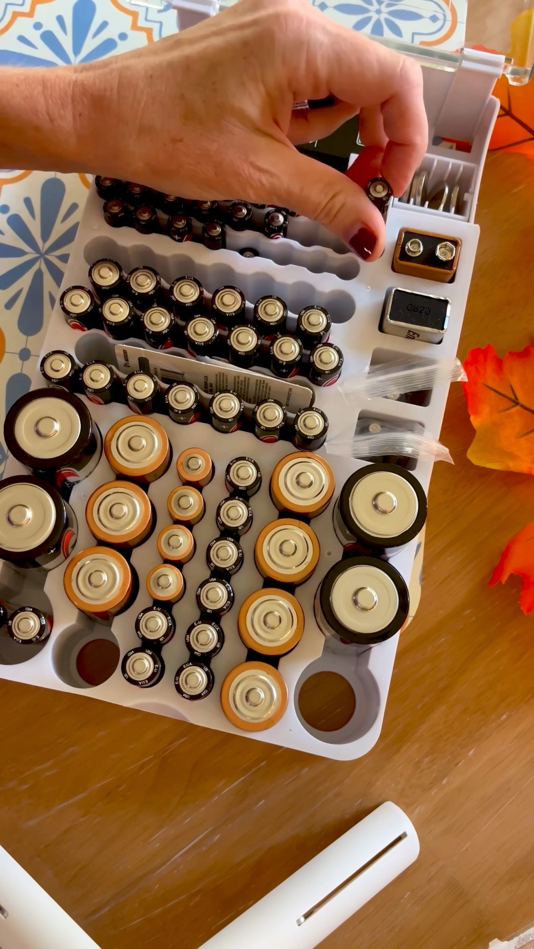 ♥️ Battery organizer from Amazon!  #organization #batteries #organize #giftidea

#LTKGiftGuide