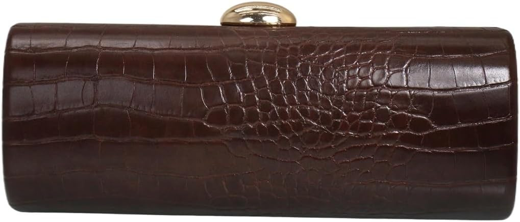 Women PU Leather Long Purse Handbag Crocodile Pattern Shoulder Clutch Bag for Casual Party | Amazon (US)