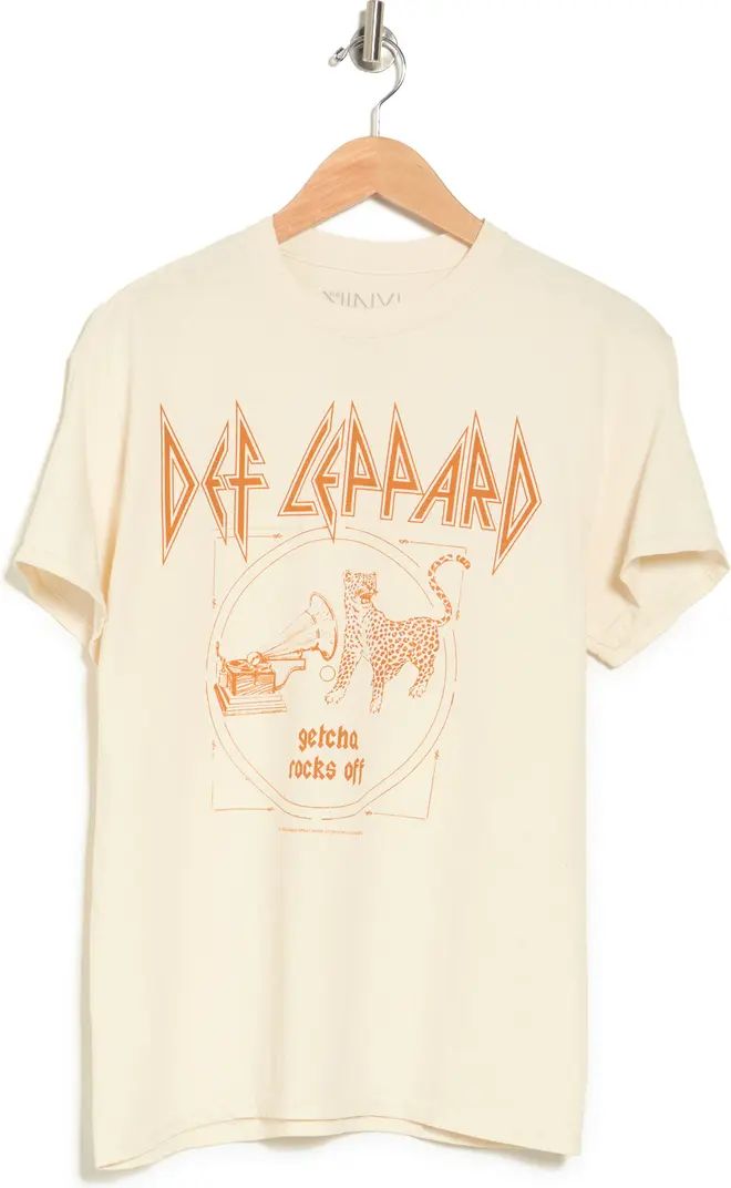 Vinyl Icons Def Leppard Boyfriend Graphic T-Shirt | Nordstromrack | Nordstrom Rack