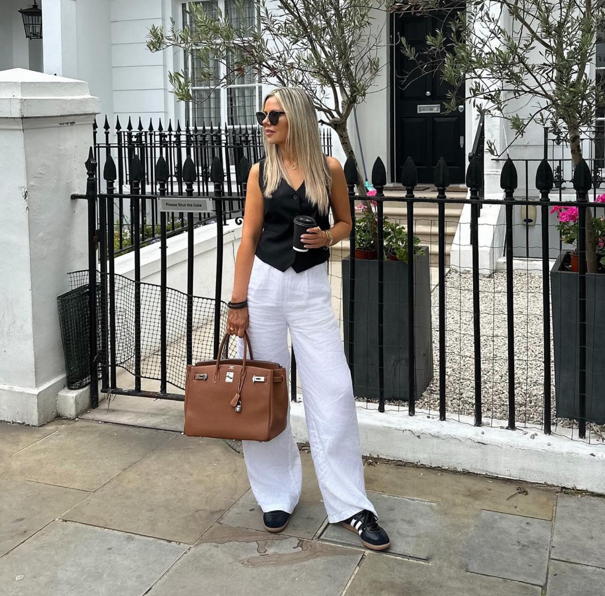 Summer in the city 🤍 #waistcoat #effortlesslychic #casualchic #whowhatwear #parisianstyle #summerfits #addidas #outfitidea 


#LTKeurope #LTKsummer #LTKstyletip