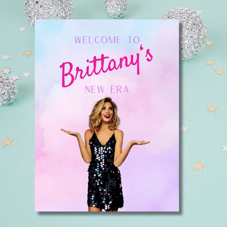 Custom Lover Taylor Birthday Sign Poster Eras Teenage Birthday Swift Eras Tour Decoration Swift E... | Etsy (US)