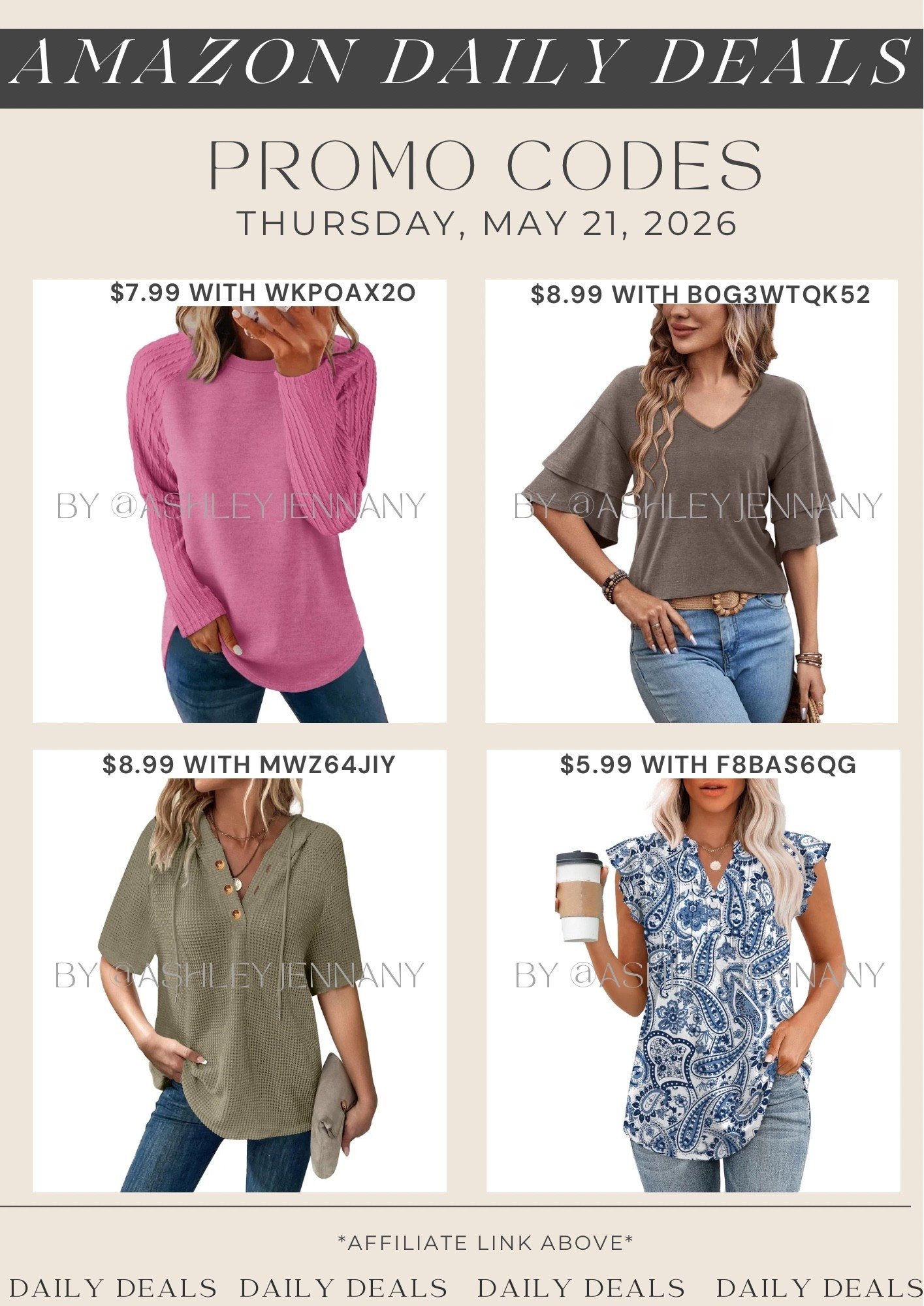 Amazon deals

#LTKSaleAlert #LTKMidsize #LTKSeasonal