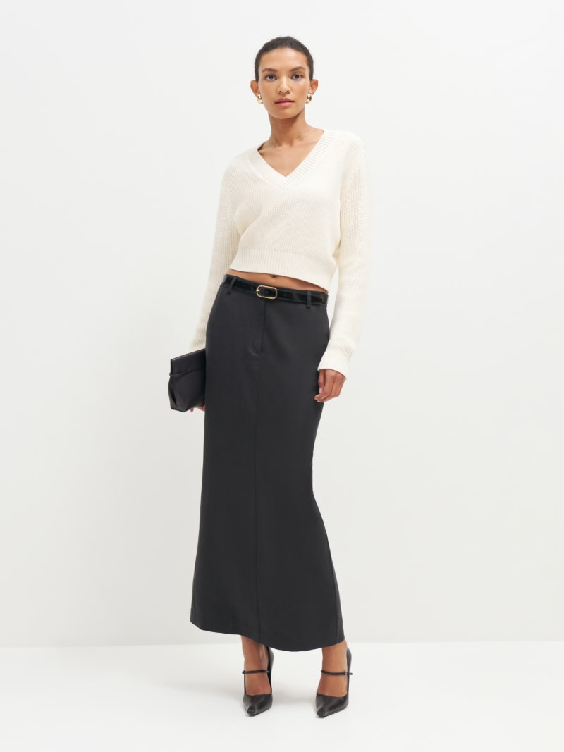 Cairo Mid Rise Maxi Skirt | Reformation (Global)