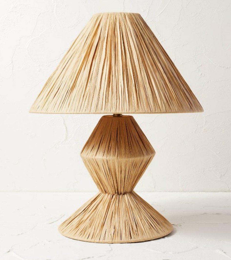 TARGET
Opalhouse designed with Jungalow Faux Raffia Table Lamp Brown

#LTKhome #LTKSeasonal #LTKFind