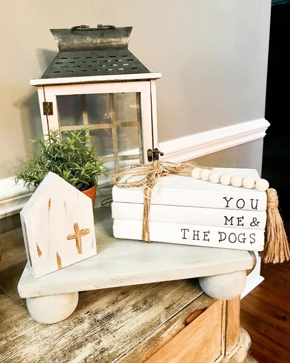 Farmhouse Books Farmhouse Stamped Books Stamped Book Bundle | Etsy | Etsy (US)