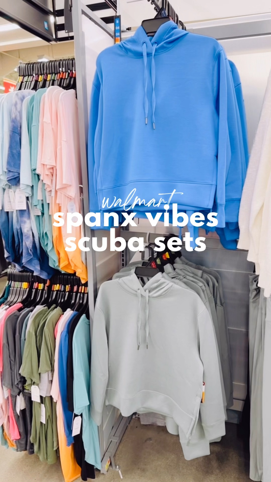 Spanx vibes scuba knit sets at Walmart! These hooded are ultra luxe soft, breathable and modern with two side zippers. Run true to size.  

#LTKFitness #LTKFindsUnder50 #LTKActive