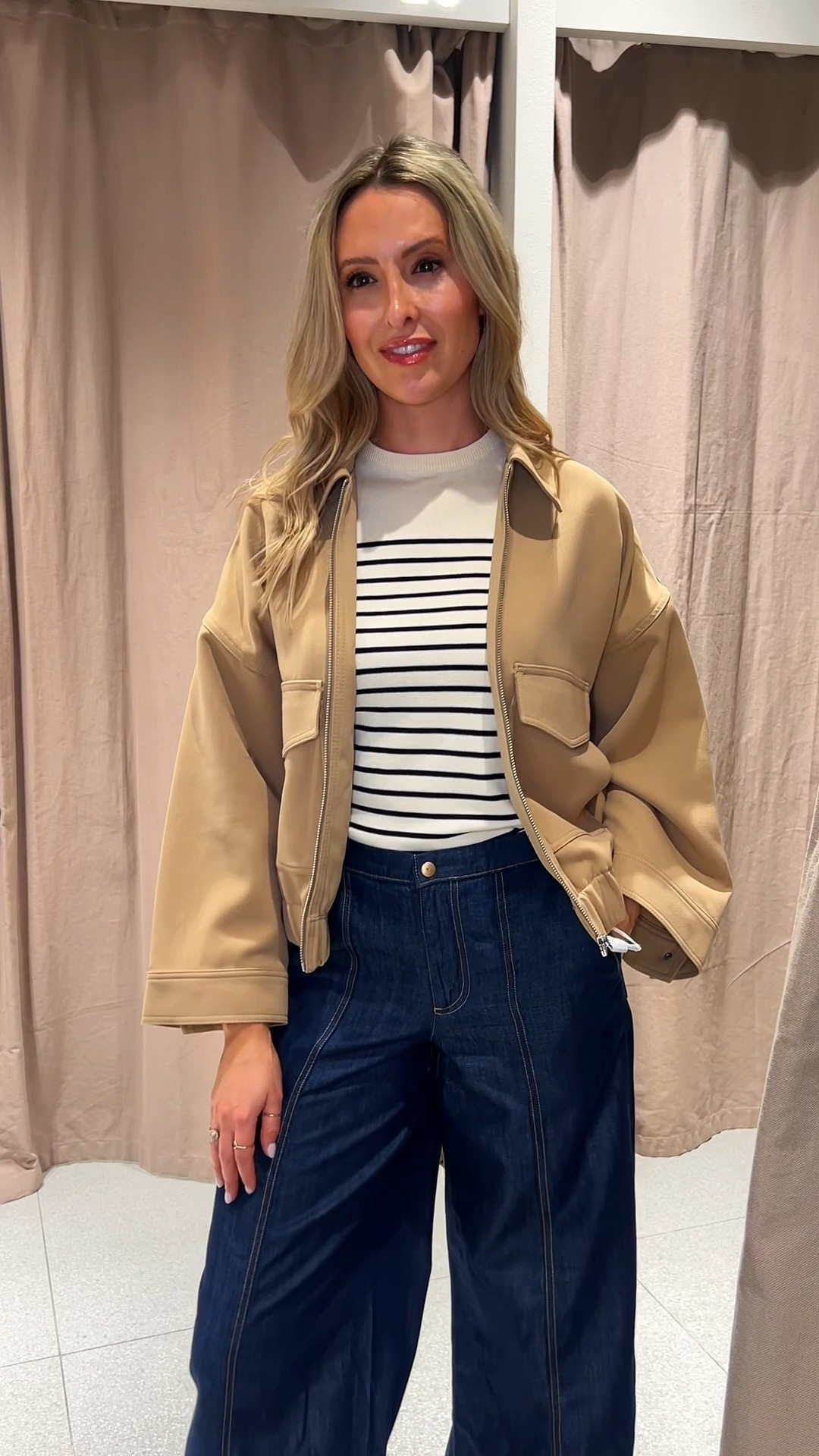 New Spring outfit from Zara! 

Fit: Runs true to size. I’m wear a small in top and jacket and size 4 in bottoms. I took my normal size.


#LTKootd #LTKgrwm #LTKdayinmylife