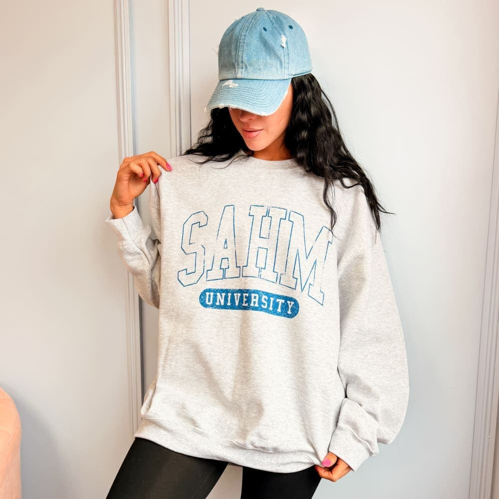 SAHM University Sweatshirt | Mountain Moverz