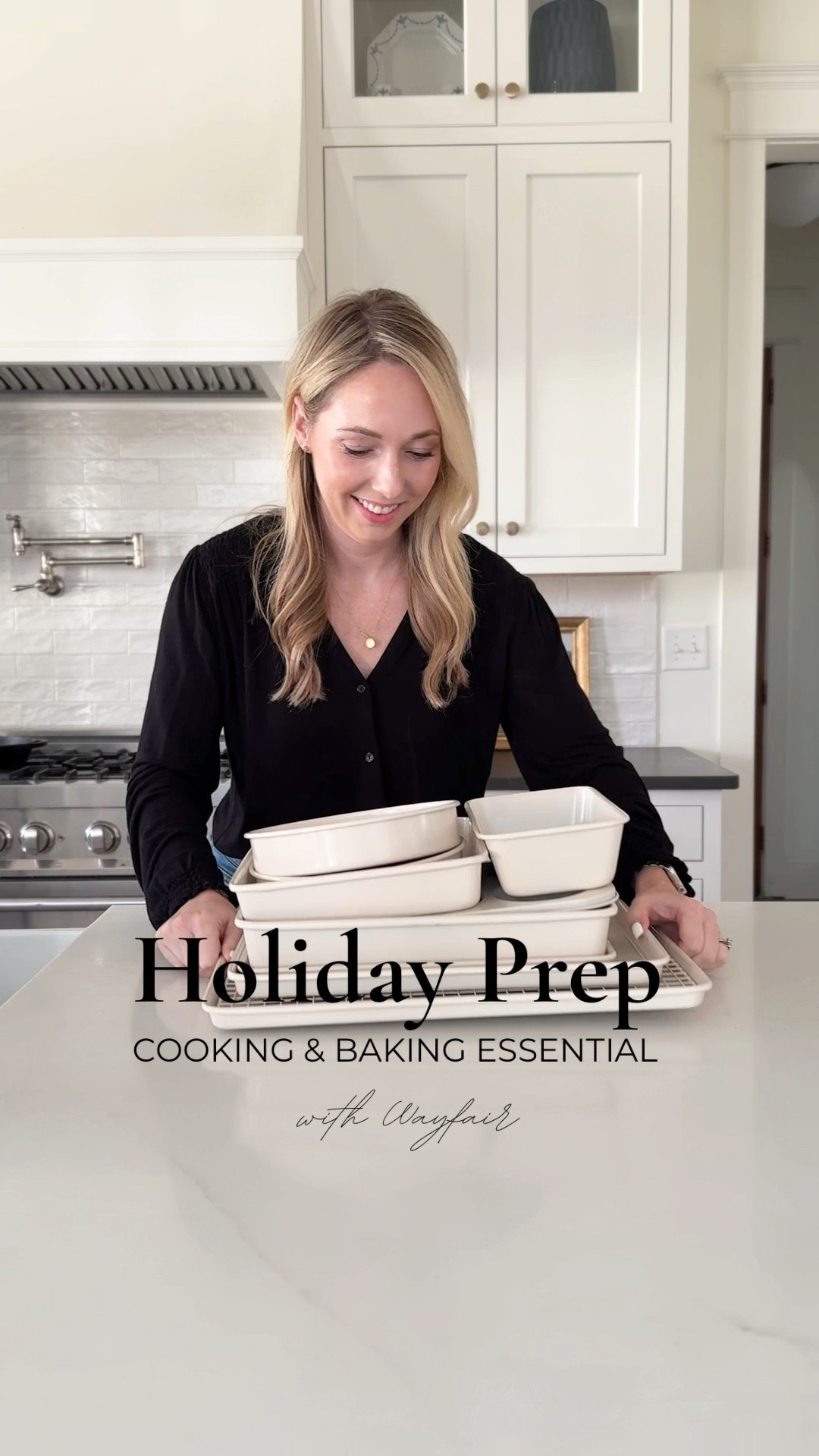 Bring on the cozy fall meals & Christmas cookies! 🍂🍪 Here are some features that I’m loving about this bakeware set from Wayfair  

✨ The neutral linen color feels elevated, so your pans look just as good on the counter as the food that comes out of them (hopefully 🤞 ) Also comes in a taupe color.  
🌱 Made with a ceramic PFA free non-toxic, non-stick coating. 
🍳 The 10 piece cohesive set has every piece you need for everyday dinners to holiday baking. 
🛡️ It has a rolled edge to prevent pan warping. 
💧 Because of the non-stick surface, it requires less grease and oil, keeping recipes a little lighter &amp; it’s super easy to clean.

And if it’s been a while since you’ve updated your bakeware (like me 🙋🏼‍♀️), this is the perfect refresh heading into the prime cooking & baking season.

#wayfair #holidaycooking #holidaybakeware #aesthetickitchen #aestheticcookware

#LTKHome #LTKSeasonal