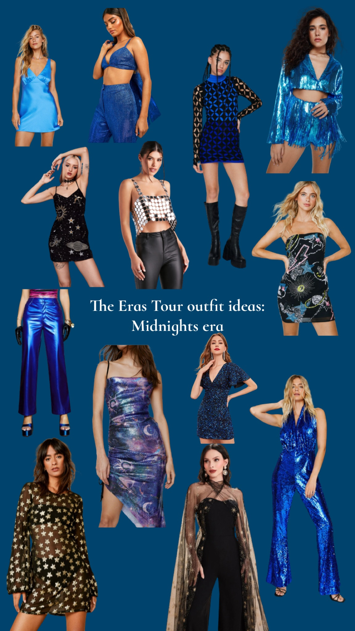 Taylor Swift The Eras Tour outfit inspiration: Midnights era 🌙 

#LTKFestival #LTKunder50 #LTKtravel