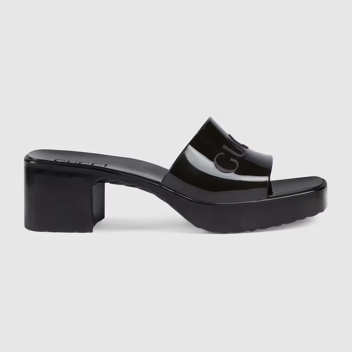 Gucci Women's rubber slide sandal | Gucci (US)