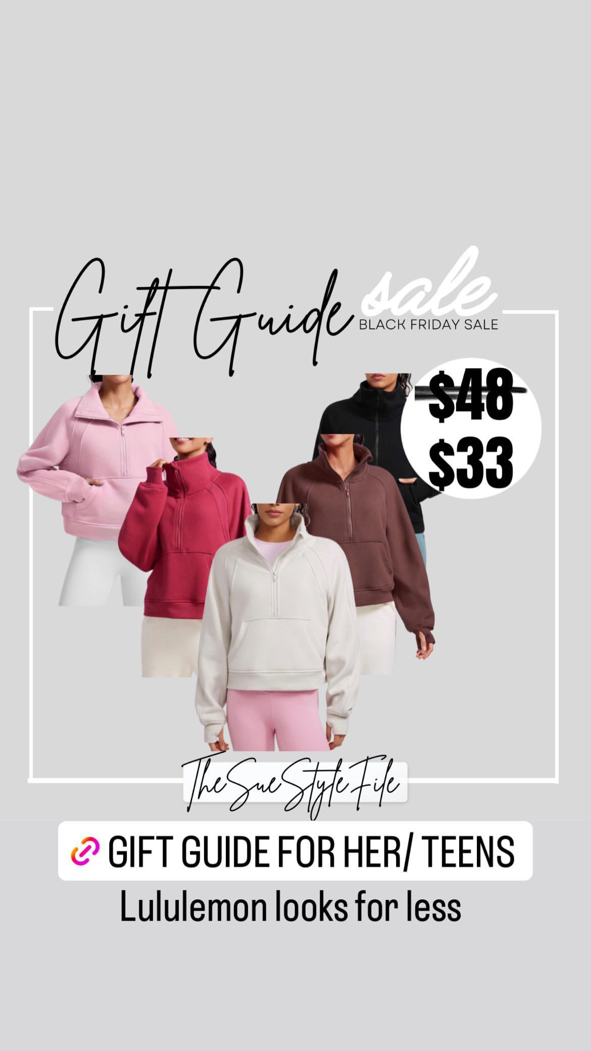 Write a caption full of keywords to increase your discoverability! Lululemon sale. Gift guide for her.Fits TTS, wear 8. Leggings.
Fall family photos outfits. Holiday pajamas. Christmas pajamas. Christmas pjs. Gift guide for kids. Gift guide for her. Gift guide for the family. Black Friday. Cyber week 

#ltkgiftguide

Comment SHOP below to receive a DM with the link to shop this post on my LTK ⬇ https://liketk.it/4XJGv #ltkholiday #ltkcyberweek #ltkgiftguide#LTKCyberWeek 

Comment SHOP below to receive a DM with the link to shop this post on my LTK ⬇ https://liketk.it/4YdBL #ltkgiftguide #ltkholiday

#LTKGiftGuide #LTKHoliday #LTKWatchNow
