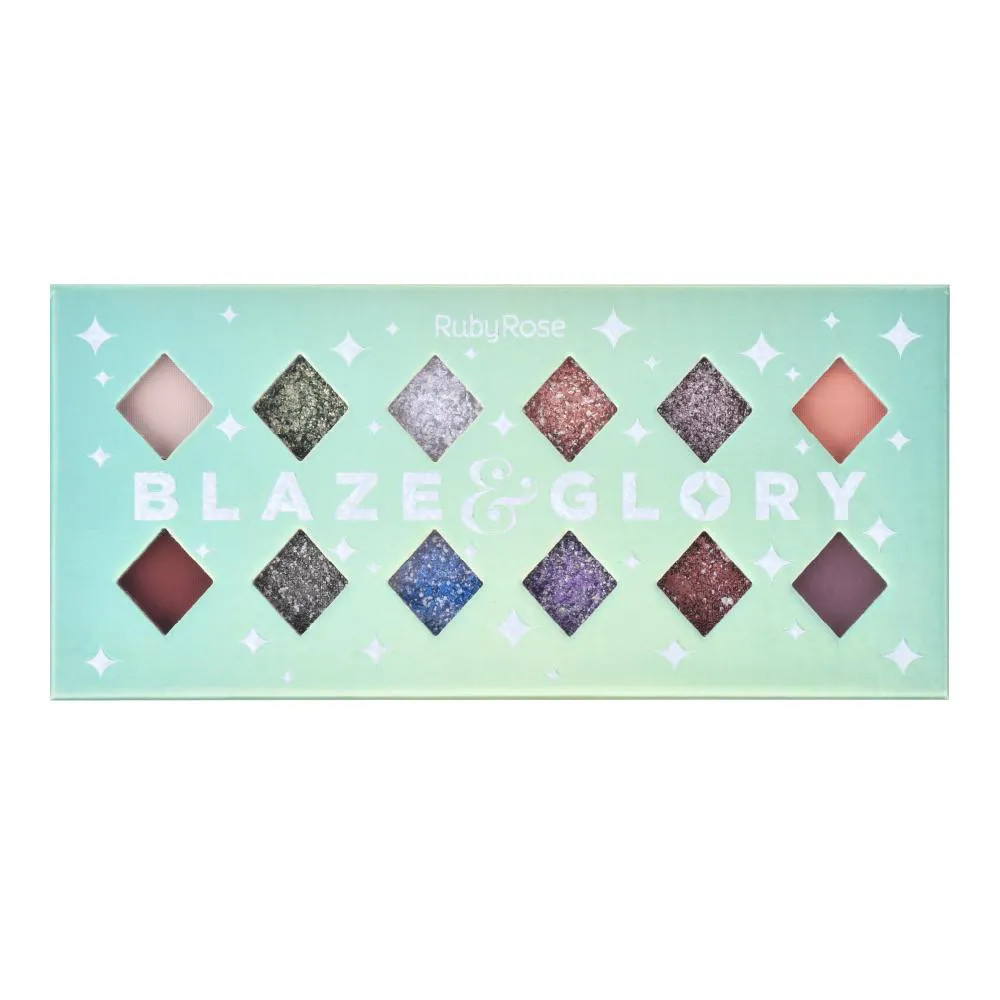 Paleta Blaze Glory - Hb1083 - Ruby Rose | DrogaRaia (BR)
