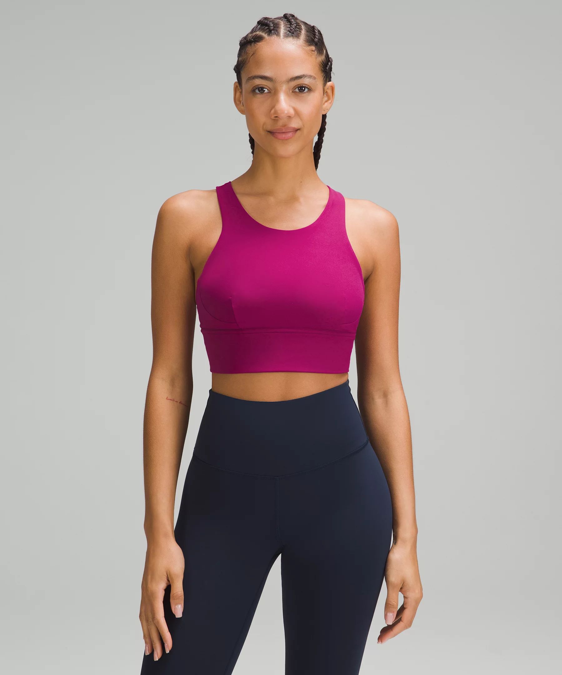 Wunder Train Longline Bra Medium Support, C/D Cup | Lululemon (US)