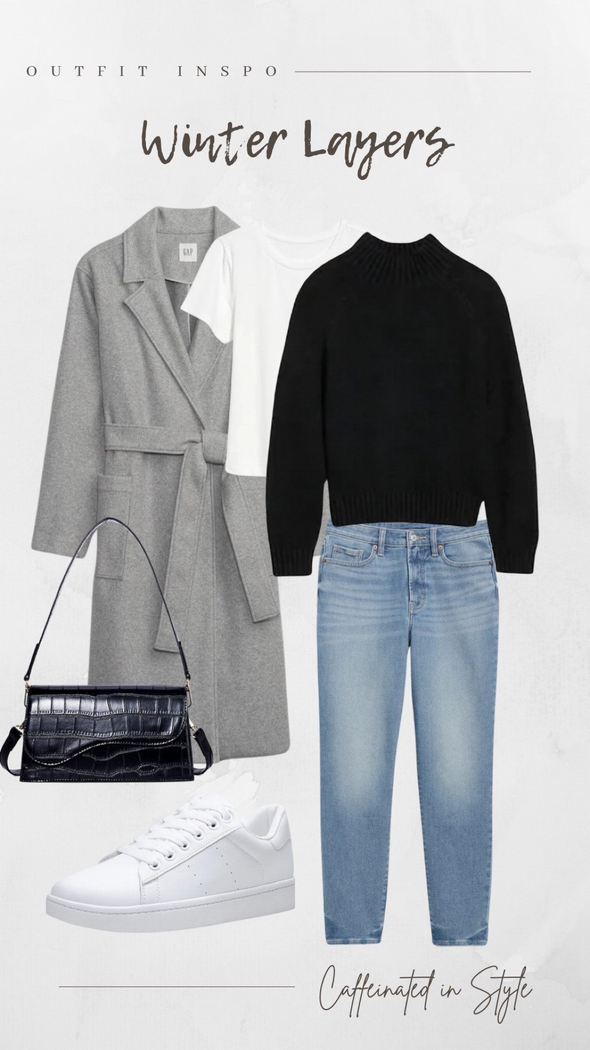 Winter Layers// mock neck sweater + jeans 

#LTKSeasonal #LTKstyletip #LTKfindsunder50