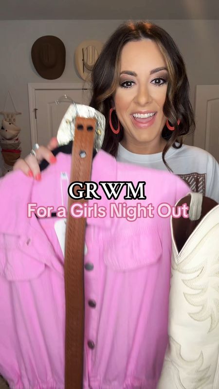 Get ready with me for a girls night out - Amazon romper a western fashion outfit - country concert outfit - CMA fest - Tecovas boots - cowboy boots - cowboy boots 

#LTKStyleTip #LTKVideo #LTKFindsUnder100