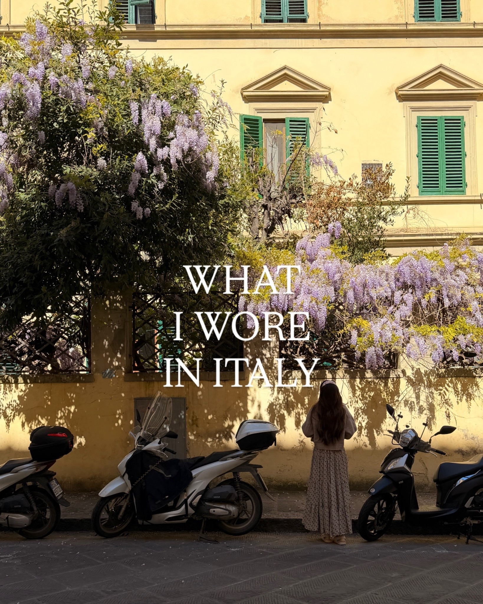 What I wore in Italy 

#LTKdayinmylife #LTKootd