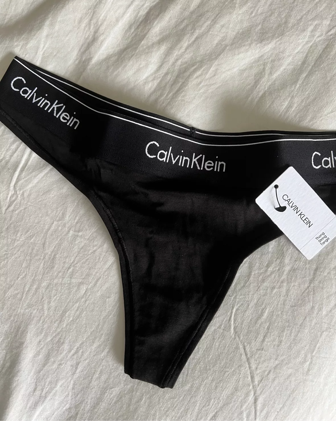 Calvin Klein Logo Bikini Underwear F3787 - Macy's