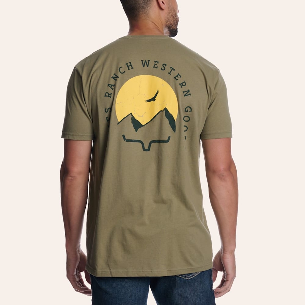Kimes Ranch Men's Flying High Light Olive Graphic T-Shirt | Cavender's