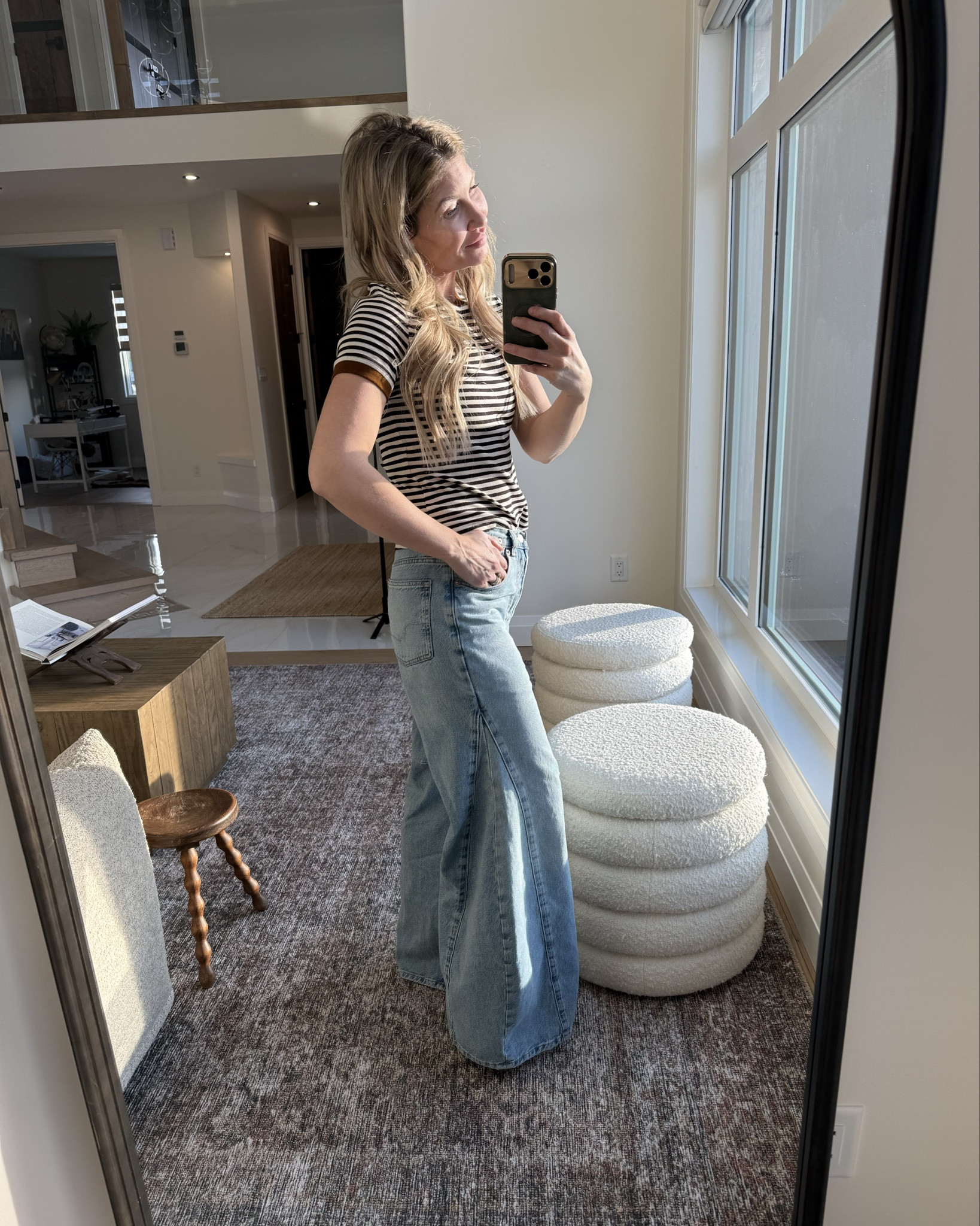Cutest jeans 👖 wearing size 26 fit true to size 

#LTKstyletip #LTKcanada #LTKjeans