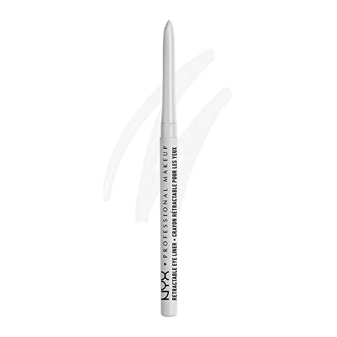 NYX PROFESSIONAL MAKEUP Mechanical Eyeliner Pencil, White | Amazon (US)
