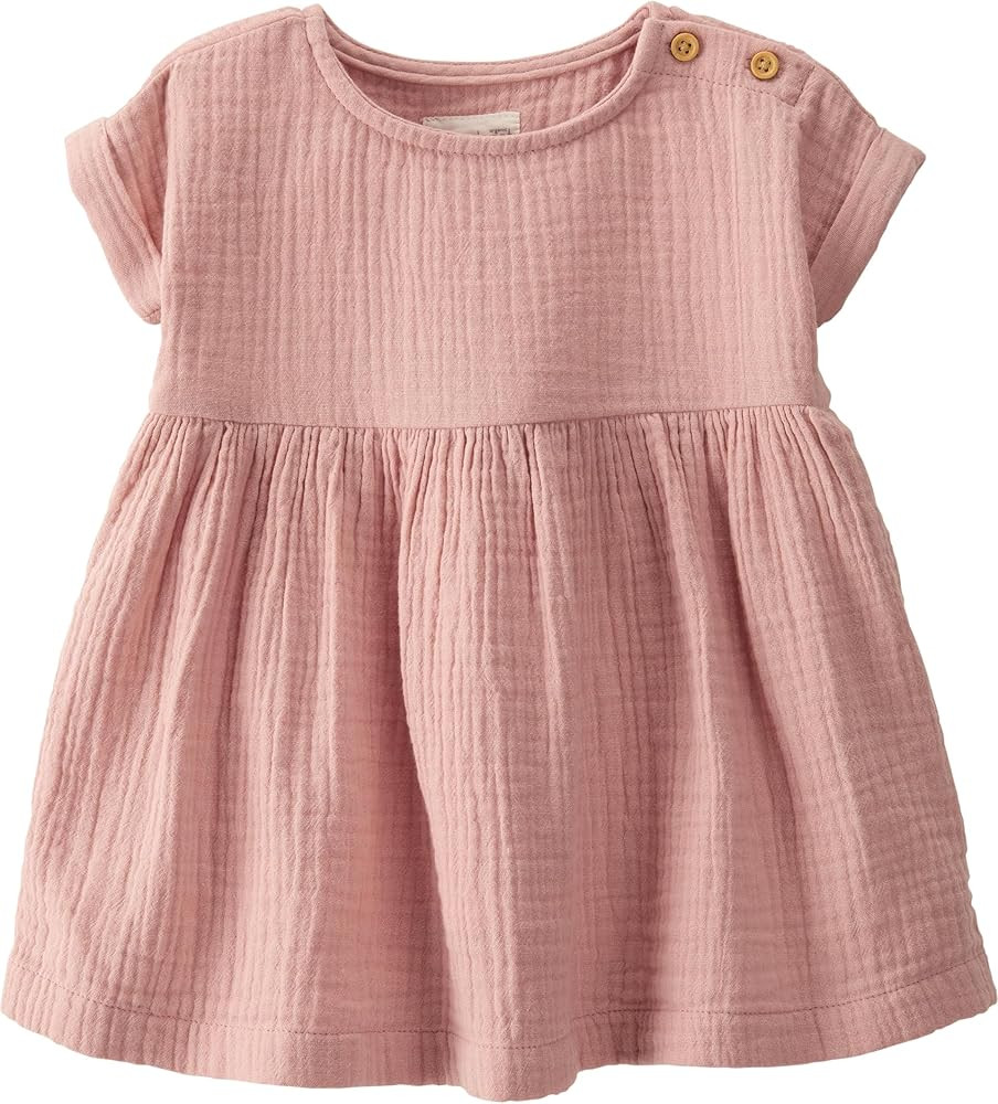 little planet by carter's Baby Girls' Dress Made with Organic Cotton | Amazon (US)