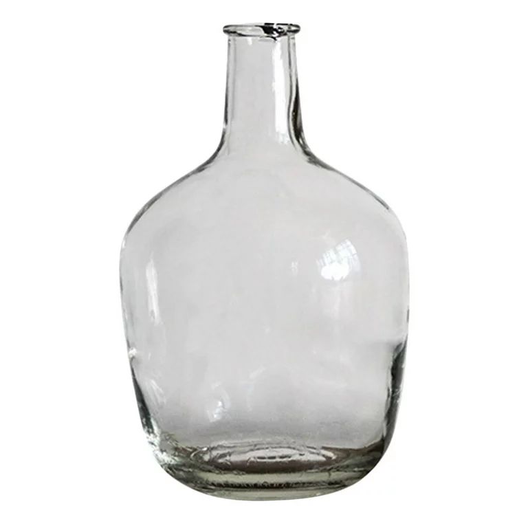 Glass Bottle Vases Belly Bulb Vase Floral Vase Gift Vintage Floor Jug for Wedding Occasion Home T... | Walmart (US)