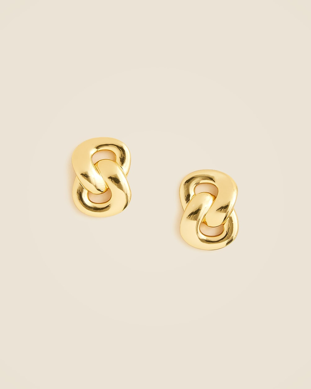 Chainlink stud earrings | J. Crew US