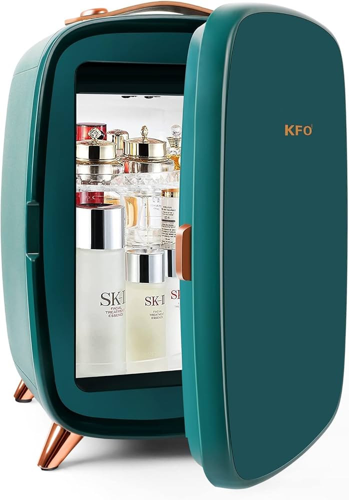 KFO Mini Beauty Refrigerator Skincare Fridge 6 Liter /8 Can Makeup Fridge Safe and Silent Protect... | Amazon (US)