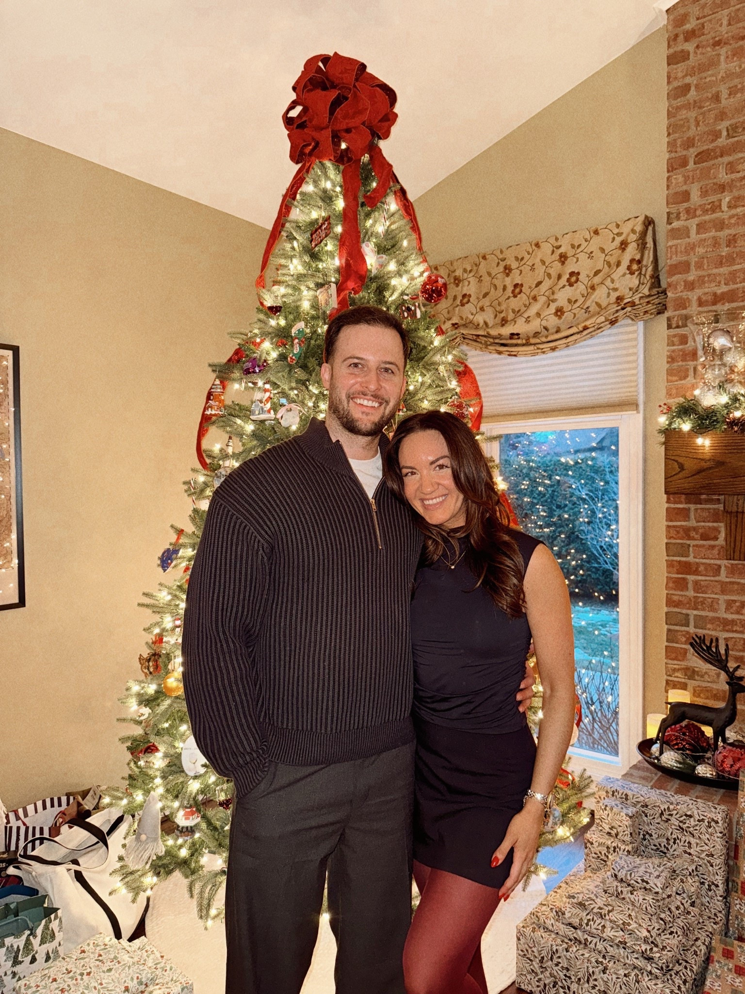 Christmas Eve outfit! 
XS top and skirt 

#LTKHoliday #LTKSeasonal #LTKootd