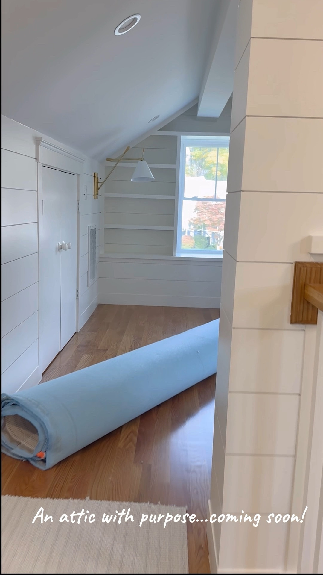 An attic with purpose...coming soon!

#LTKSaleAlert #LTKHome #LTKStyleTip