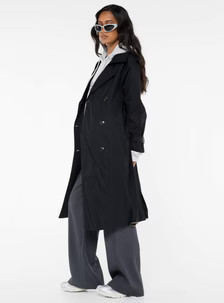 Westwind Trench Coat Black | Princess Polly US
