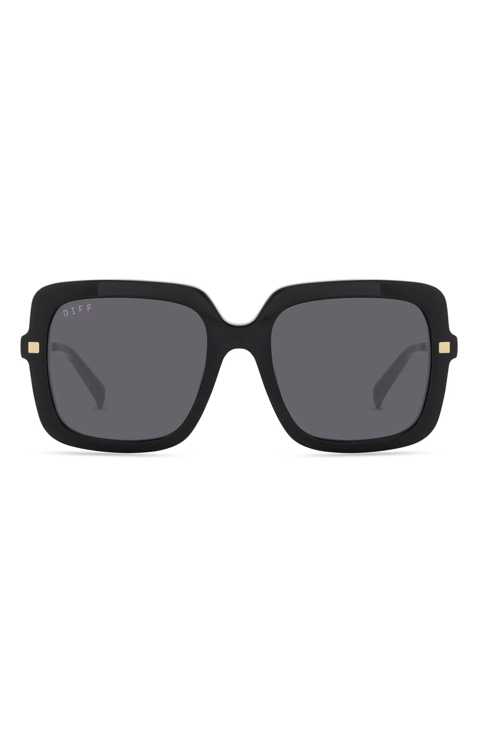 DIFF Sandra 55mm Polarized Square Sunglasses | Nordstrom | Nordstrom