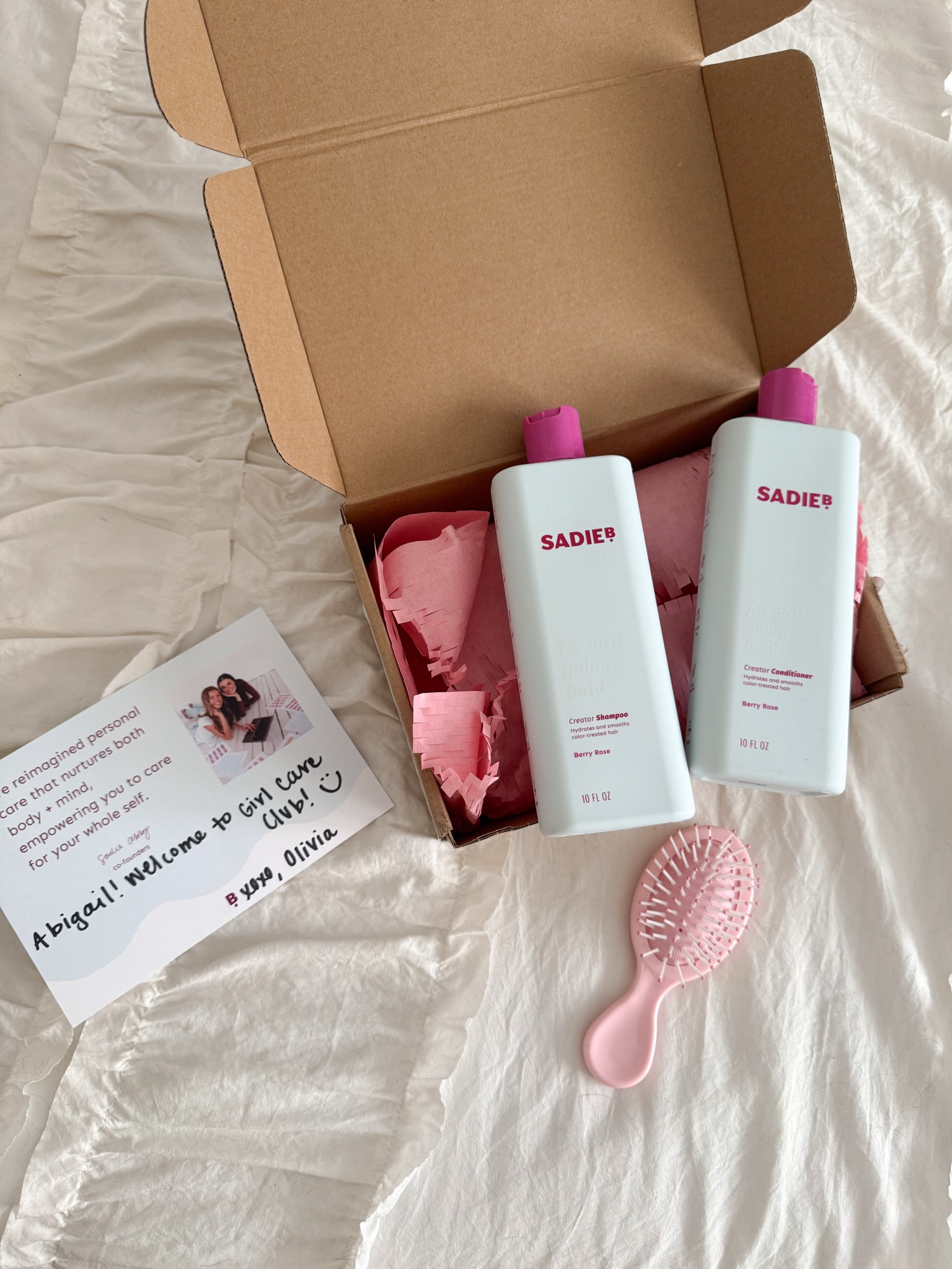 new fav shampoo + conditioner 🫧