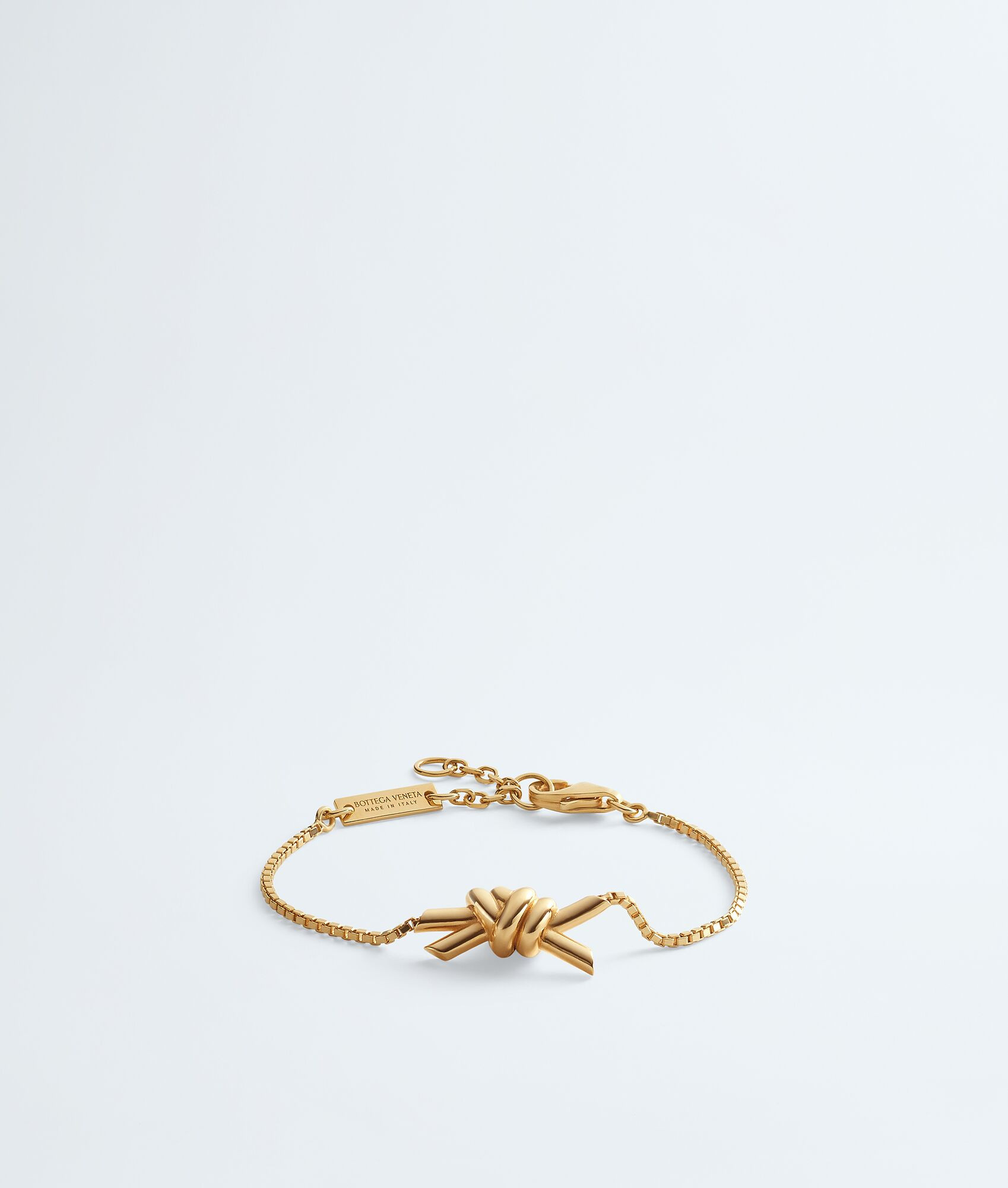 Bracciale Knot da Donna in Yellow gold | Bottega Veneta IT | Bottega Veneta