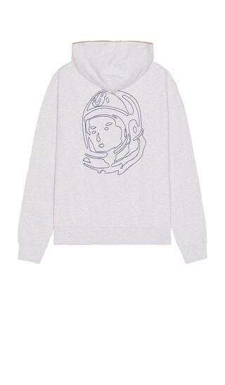 Billionaire Boys Club Small Curve Zip Hoodie in Grey. - size S | Revolve Clothing (Global)