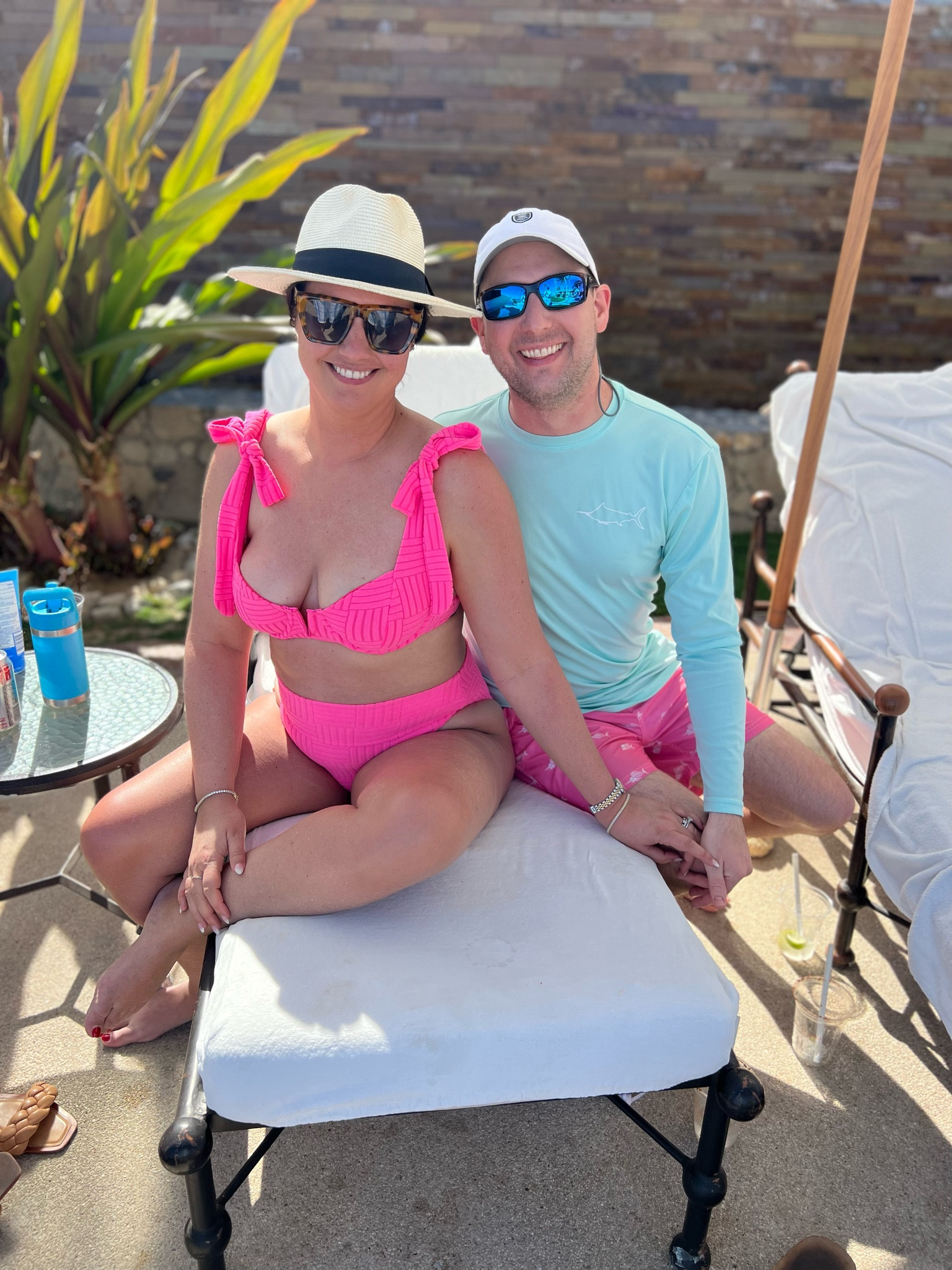 The most comfortable two piece, especially for big busts! I’m in a large in both pieces (it’s cheeky!). 

His swim trunks run true to size and so does the swim shirt/rash guard. 

#LTKtravel #LTKmens #LTKfamily