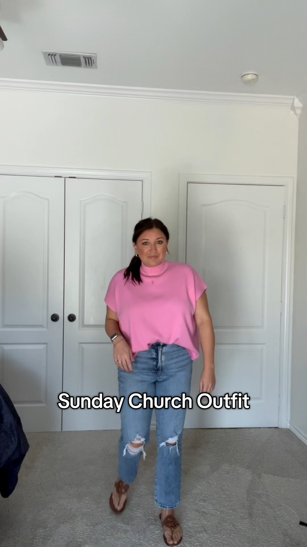 Sunday #church outfit- and yes I am matching my new Bible cover 🩷 🎀 #sunday #churchoutfits #midsizefashion #midsizestyle 

#LTKMidsize #LTKFindsUnder50 #LTKStyleTip