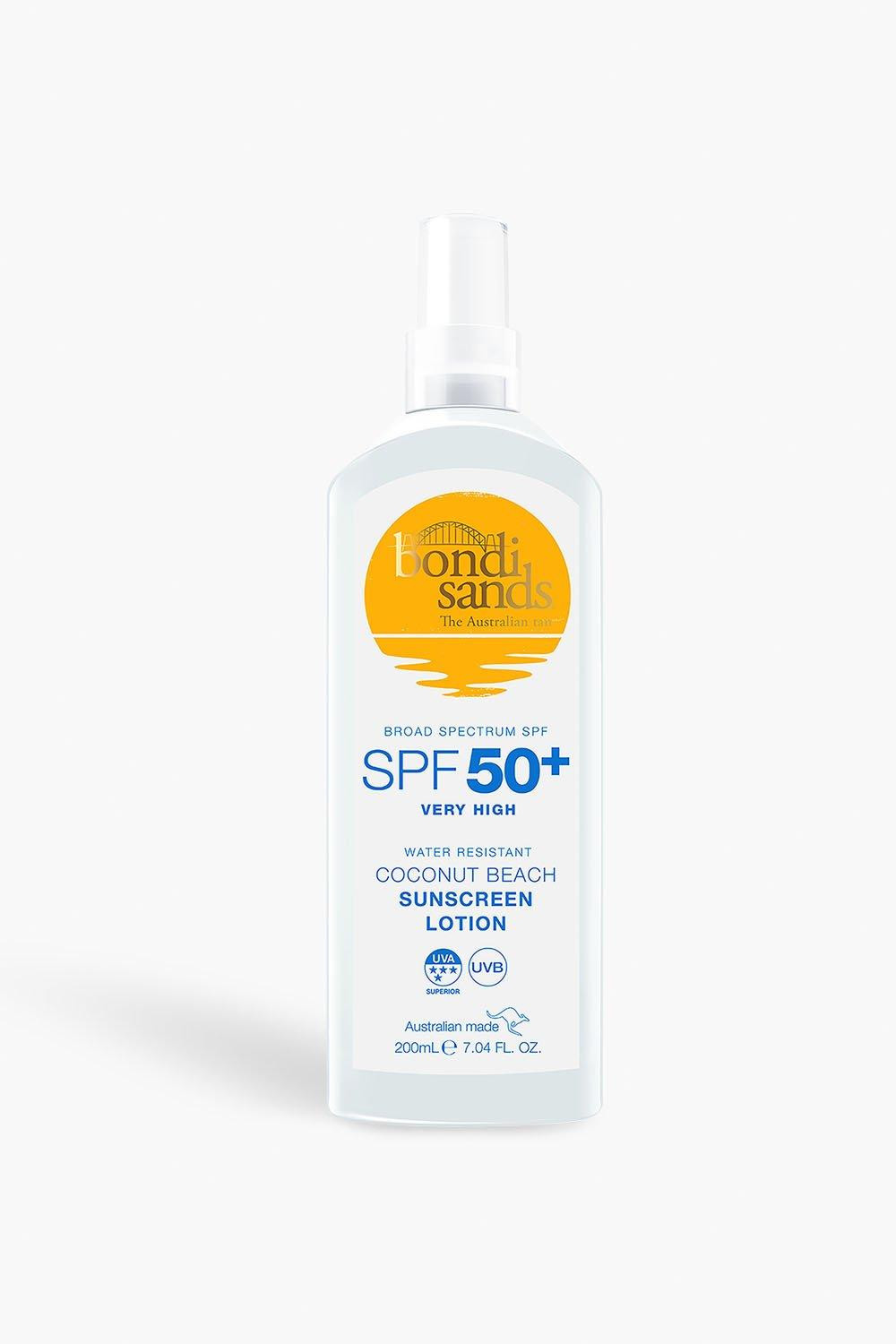 Womens Bondi Sands Lotion Spf50+ - White - One Size | Boohoo.com (US & CA)