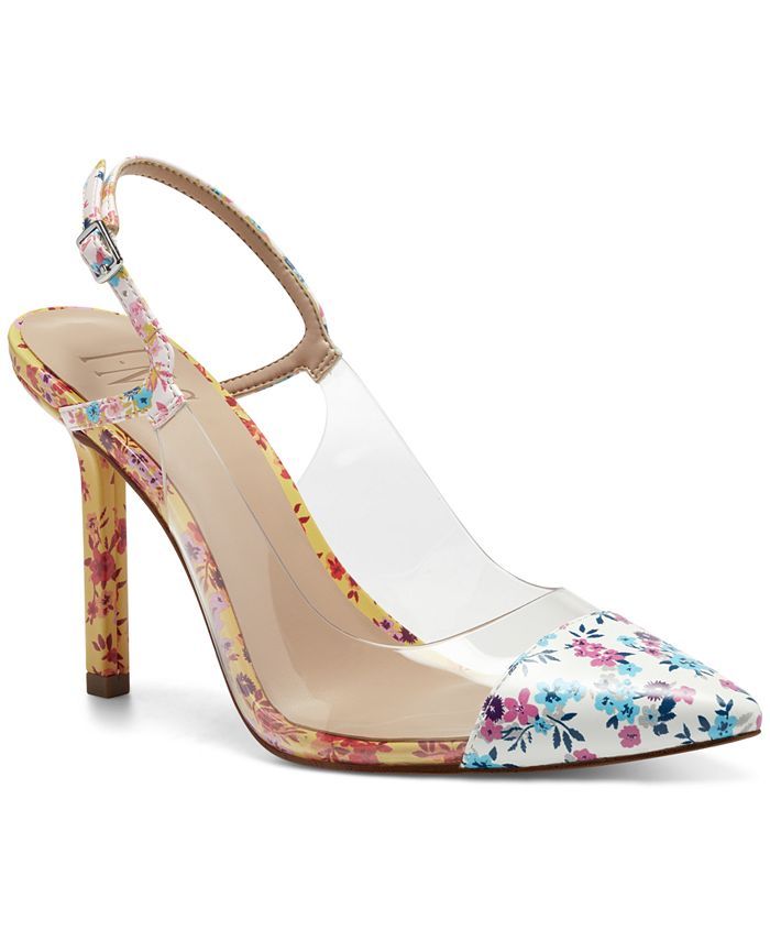 INC Keelie Slingback Clear Vinyl Pumps, Created for Macy's | Macys (US)