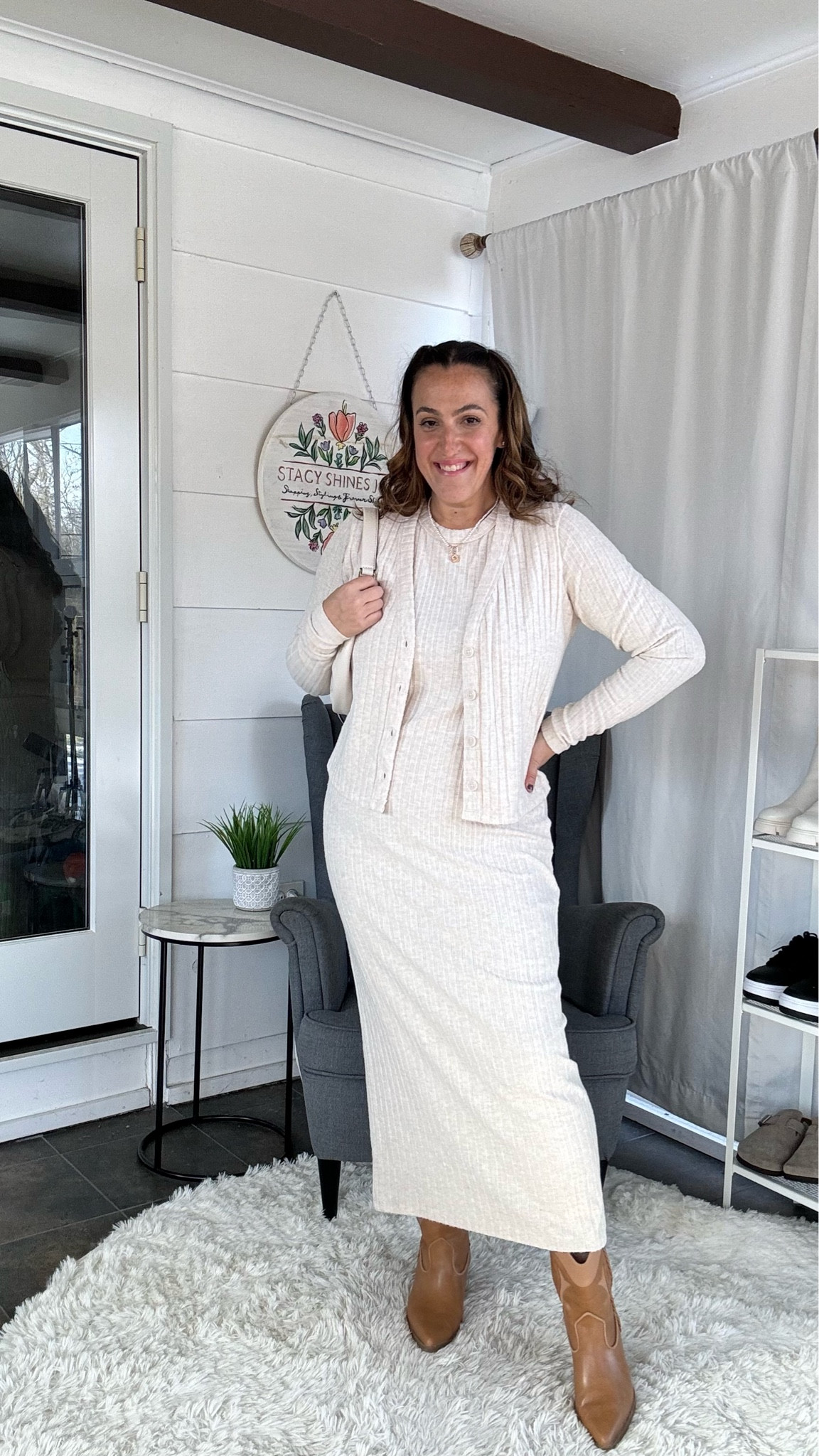 Absolutely love this set! It’s cozy and cute! I sized up to XL in both pieces! My booties are older but I linked some others I’d do with this outfit.

The shapewear I have a l/xl.

#LTKmidsize #LTKSeasonal #LTKstyletip