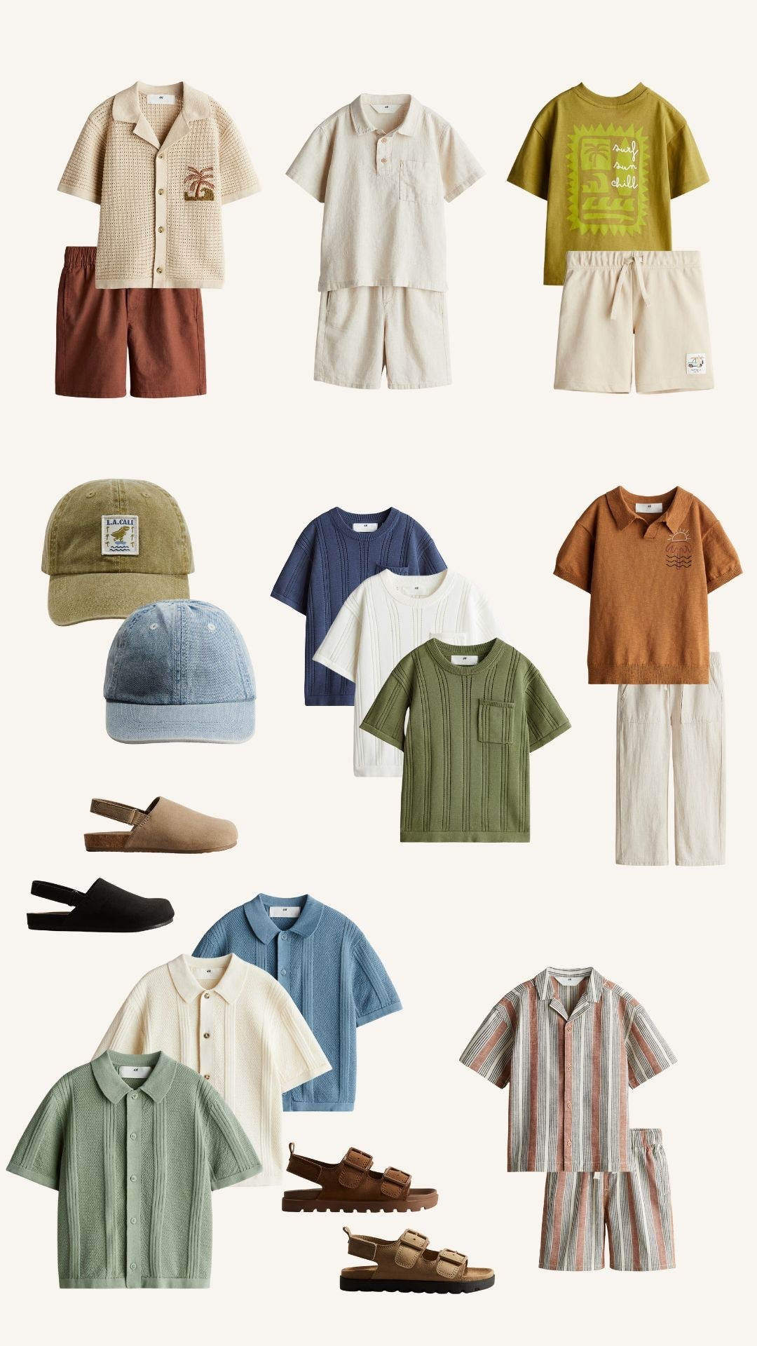 Boys summer wardrobe 

#summerstyling #boysfashion #summerfashion #holidaylooks

#LTKsummer #LTKeurope #LTKkids