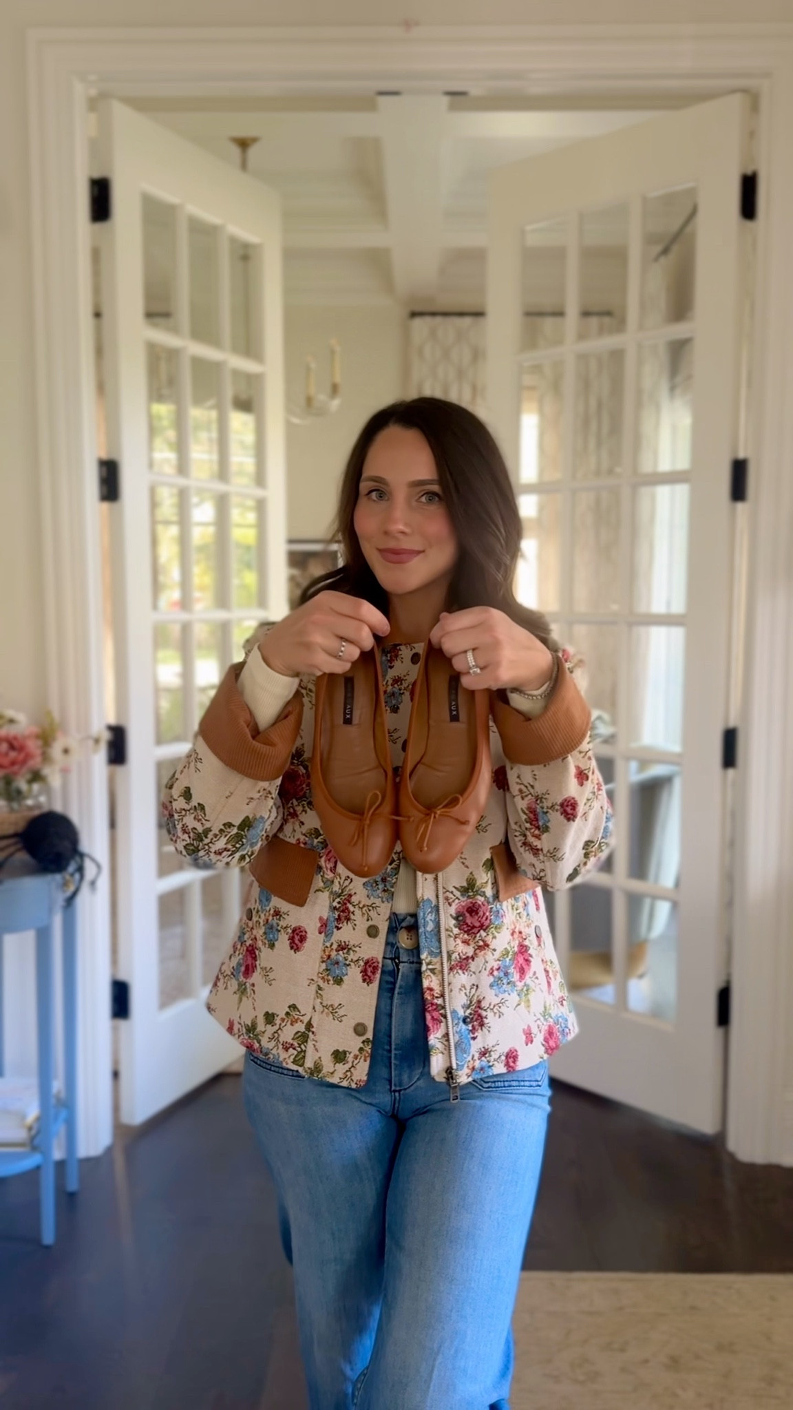 Fall florals and flats are the perfect combo! 

#LTKStyleTip #LTKSeasonal