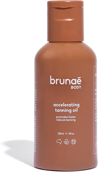 BRUNAE BODY® Dark Tanning Oil [FOR DARKER & FASTER TAN] - Accelerating Formula for Tanning Beds ... | Amazon (US)