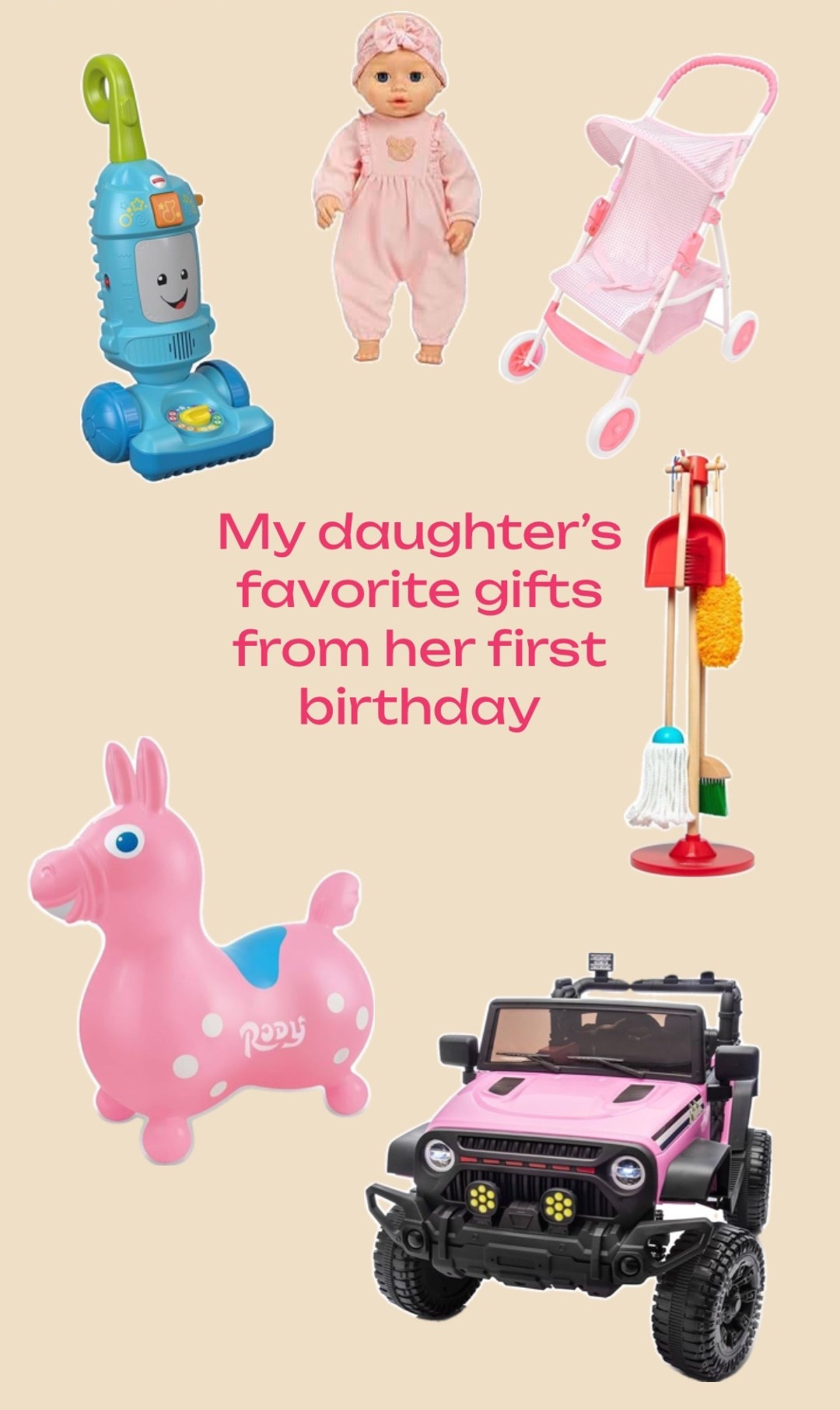 Out of all of the toys my daughter got from her first birthday party, these are her absolute favorites

#LTKBaby #LTKKids #LTKFamily