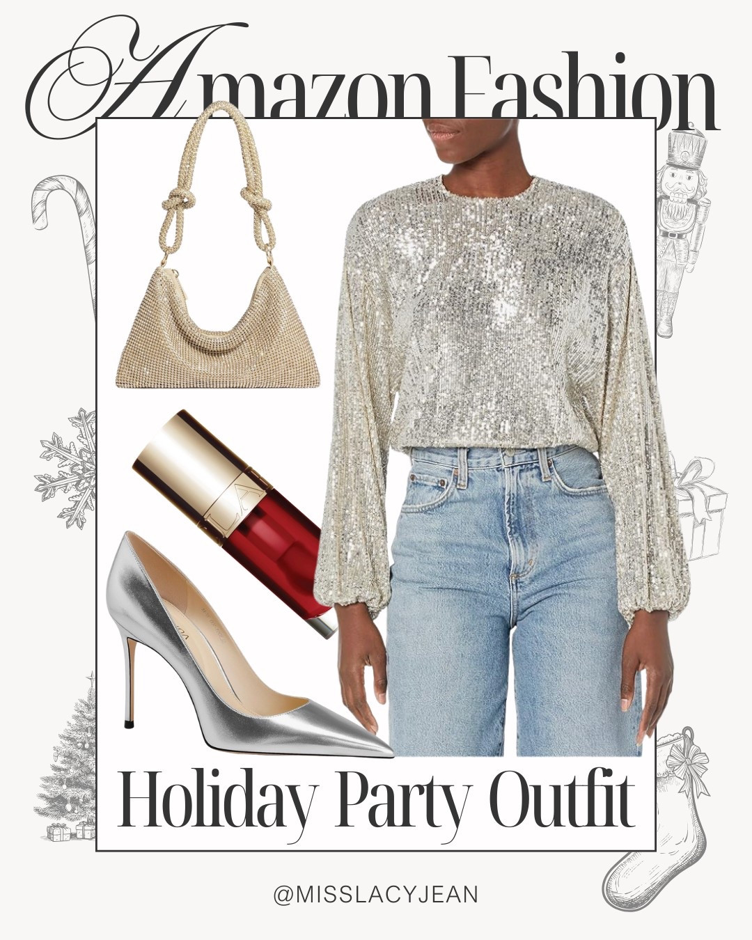 Holiday Party Outfit From Amazon 🥂

holiday party outfit // office holiday party // holiday work party // amazon fashion // amazon finds // amazon fashion finds // new years eve outfits // new years eve // sparkle outfits

#LTKFindsUnder50 #LTKFindsUnder100 #LTKHoliday